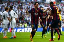 نیمه نخست ال‌کلاسیکو با تساوی خاتمه یافت