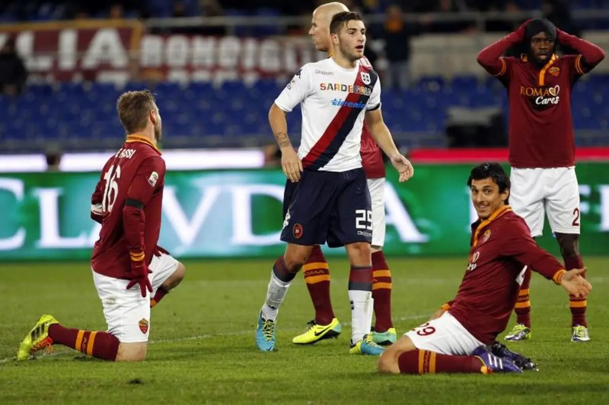 آاس رم برابر سامپدوریا متوقف شد