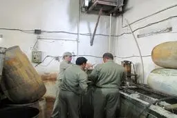 یک واحد آبکاری آلاینده در شهرستان رباط کریم پلمپ شد