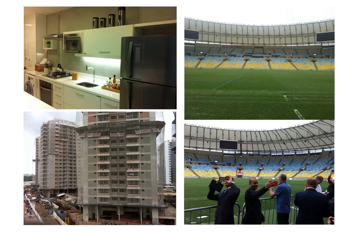 رئیس مرکز نظارت بر تیم‌های ملی از محل برگزاری المپیک ریو بازدید کرد