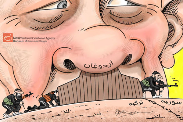 کاریکاتور:: تروریست زیر سبیلی