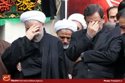گزارش تصویری:: برگزاری مراسم عزاداری حضرت سیدالشهدا(ع) در نهاد ریاست جمهوری