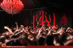 گزارش تصویری:: مراسم‌های عزاداری‌ شب هشتم محرم