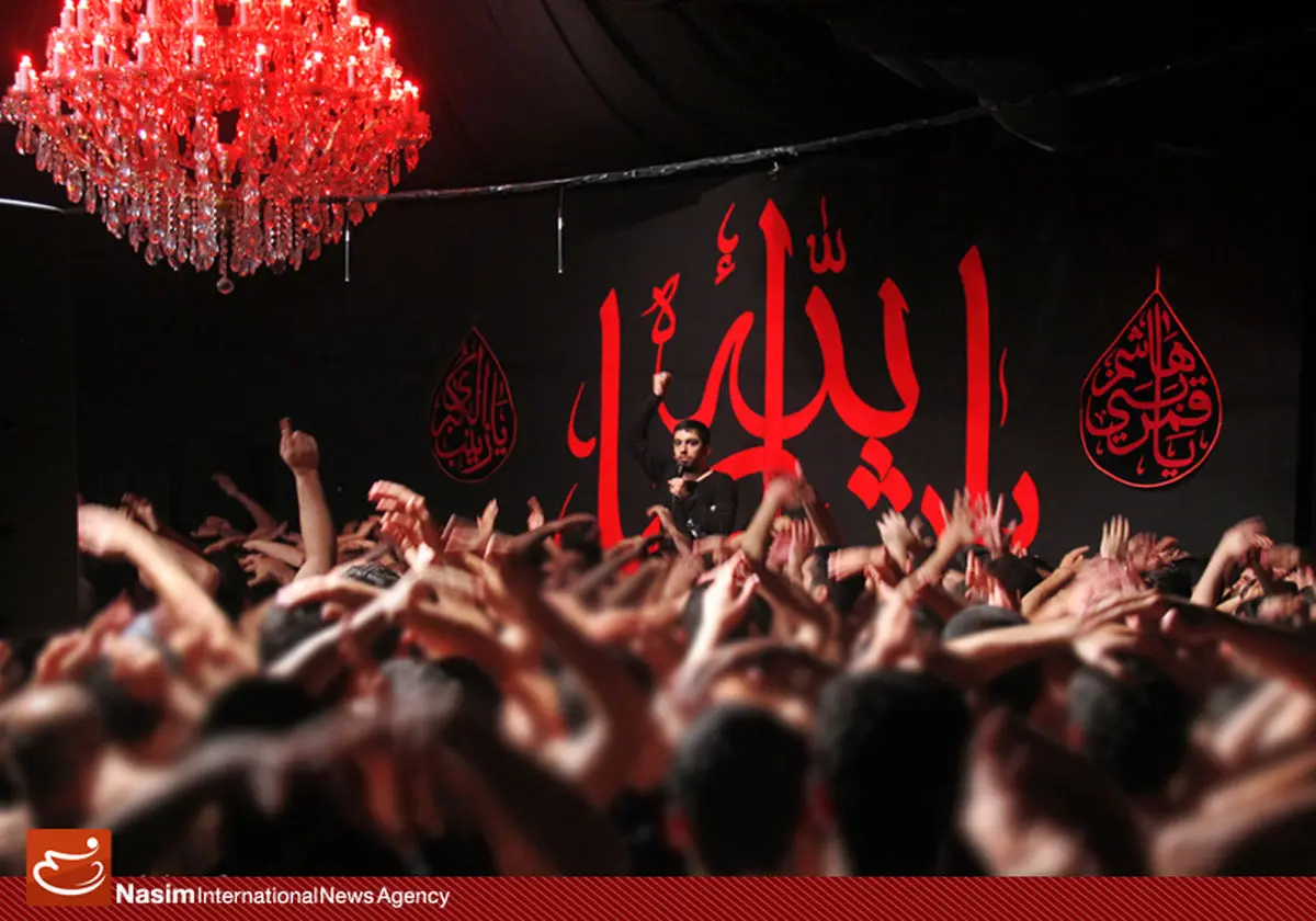 گزارش تصویری:: مراسم‌های عزاداری‌ شب هشتم محرم