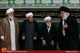 گزارش تصویری:: دومین شب عزاداری ایام محرم در حسینیه امام خمینی(ره) با حضور رهبر معظم انقلاب