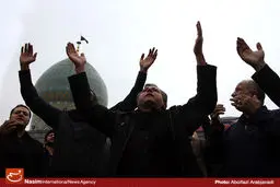 گزارش تصویری:: مراسم عزاداری روز تاسوعا در حرم حضرت عبدالعظیم حسنی(ع)