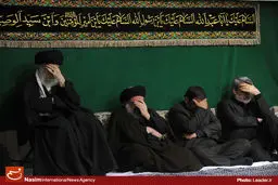 گزارش تصویری:: سومین شب عزاداری ایام محرم در حسینیه امام خمینی(ره) با حضور رهبر انقلاب