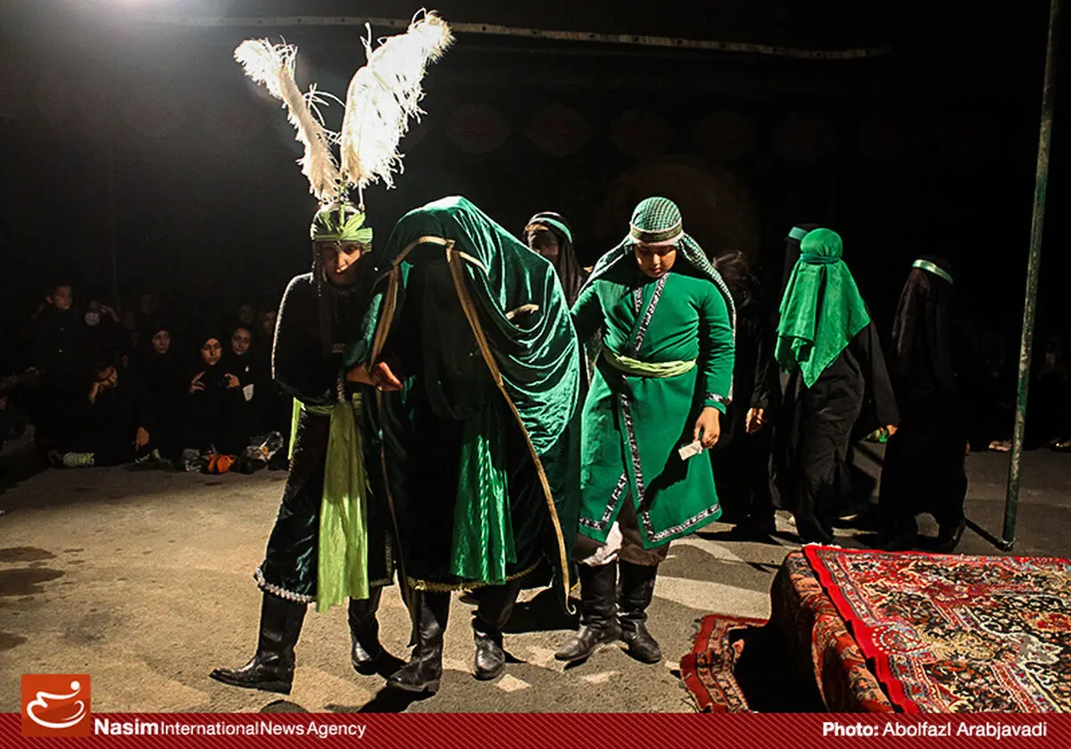 "اردوی ملی عکس تعزیه در جنوب فارس در حال برگزاری است"