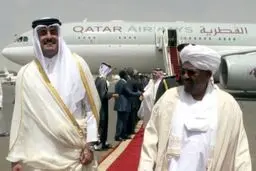 سودان و قطر دو توافقنامه اقتصادی و نظامی با یکدیگر امضا کردند