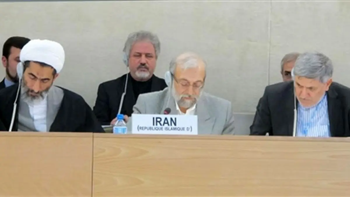 لاریجانی: سیاست ایران در ارتقاء حقوق بشر مبتنی بر تعامل فعال است