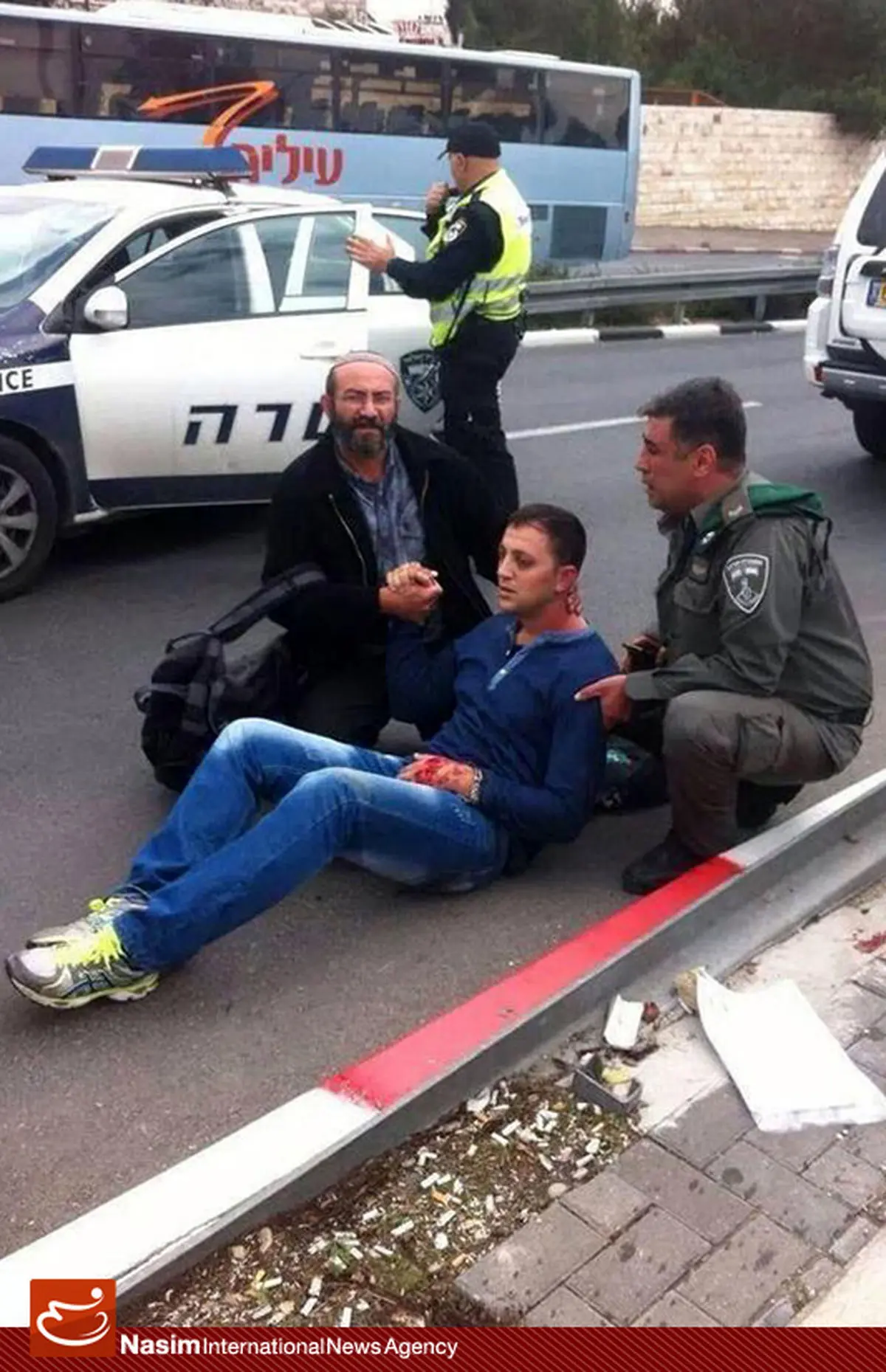 عکس خبری:: حمله استشهادی یک جوان فلسطینی در شهرک‌های صهیونیست‌نشین