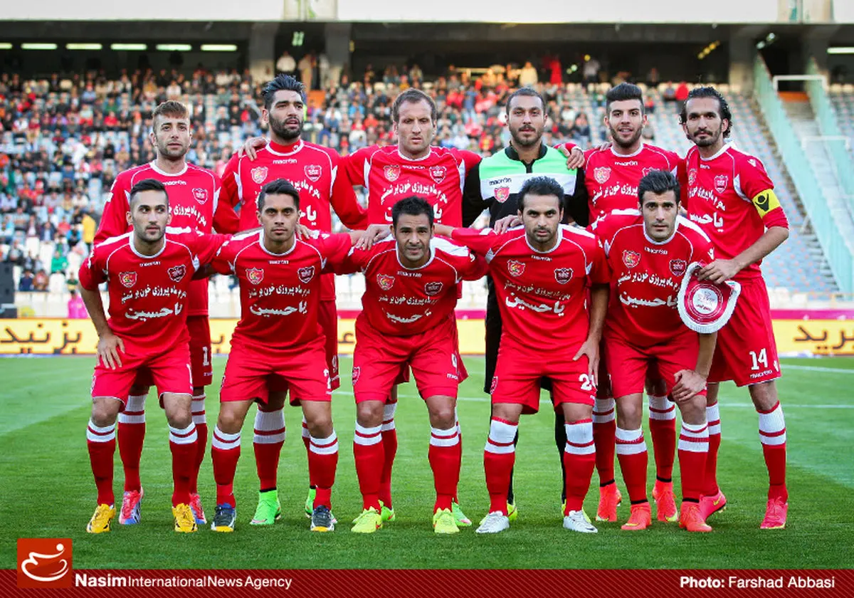 پیام صادقیان در لیست ۱۸ نفره پرسپولیس حضور دارد