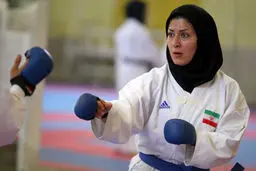 پگاه زنگنه و بهمن عسگری از رسیدن به مدال بازماندند