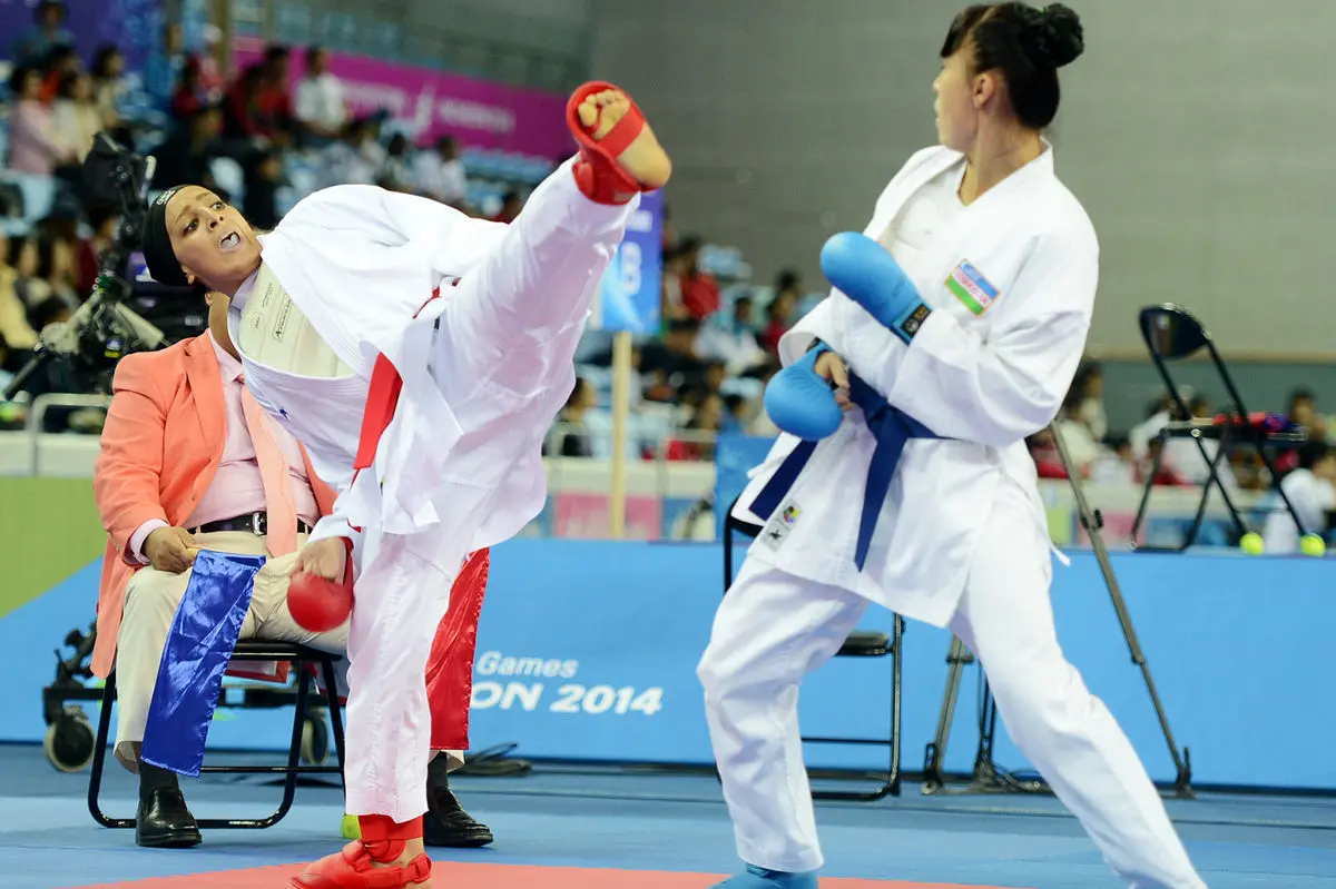 فاطمه چالاکی از رقابت‌‌های جهانی کاراته حذف شد