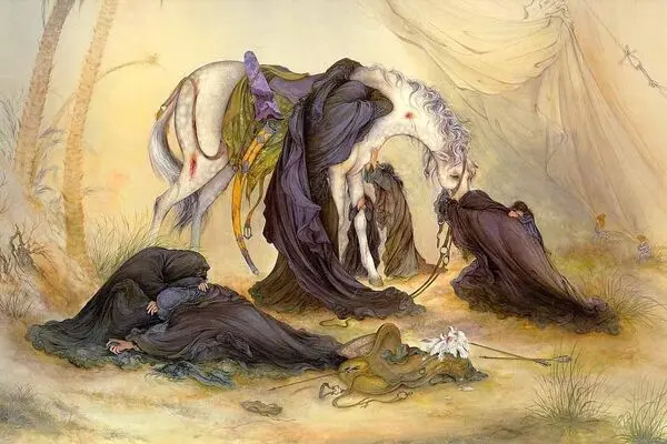 محمود فرشچیان:  عنایت امام حسین(ع) به بنده، باعث تاثیرگذاری تابلوی عصر عاشورا شده است