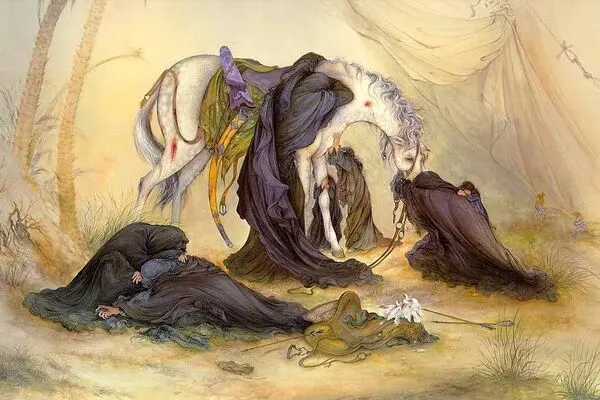محمود فرشچیان:  عنایت امام حسین(ع) به بنده، باعث تاثیرگذاری تابلوی عصر عاشورا شده است