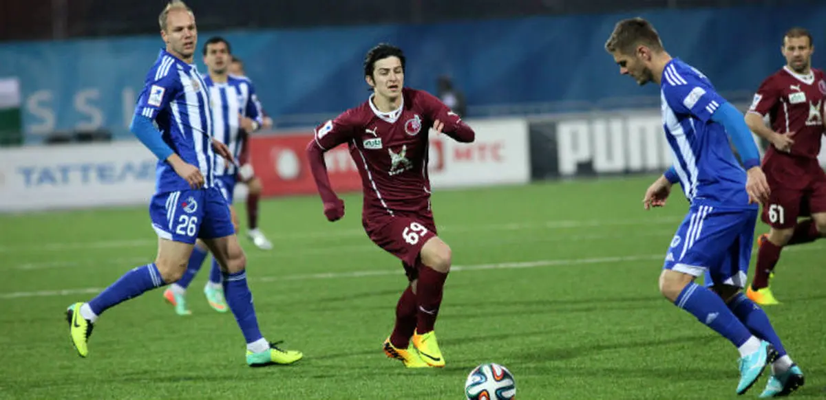 رابین‌کازان در هفته سیزدهم لیگ روسیه شکست خورد