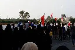 بحرینی‌ها با برگزاری تظاهرات حمله تروریستی در 
