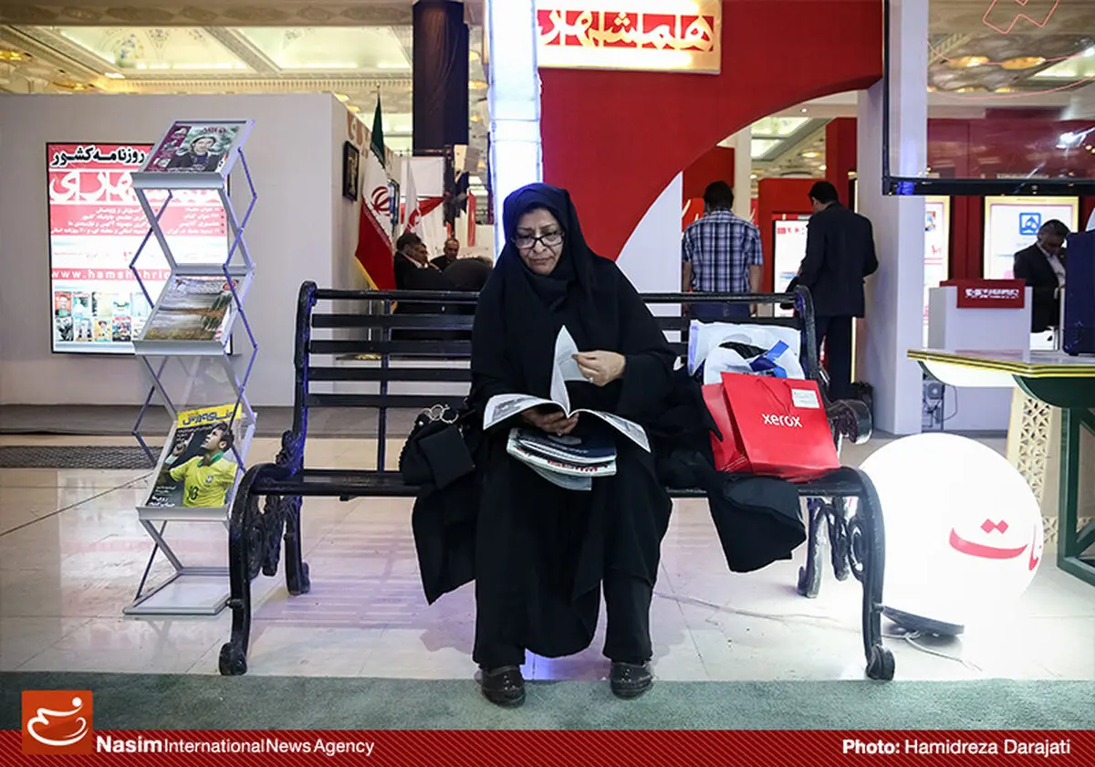 گزارش تصویری:: چهارمین روز بیستمین نمایشگاه مطبوعات و خبرگزاری‌ها