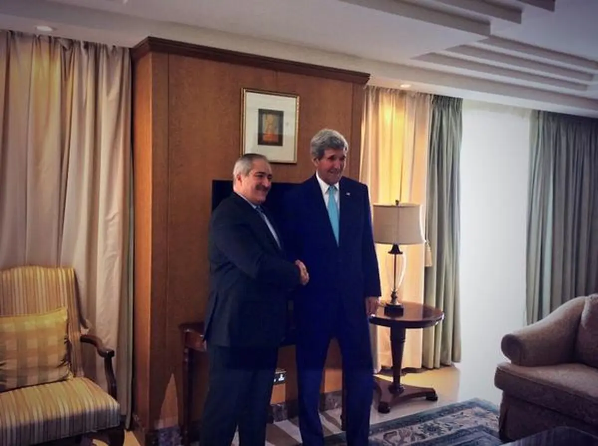 وزیر خارجه آمریکا با همتای اردنی خود در "امان" دیدار کرد