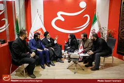 گزارش تصویری۳:: مهمانان غرفه «نسیم» در ششمین روز نمایشگاه مطبوعات و خبرگزاری‌ها