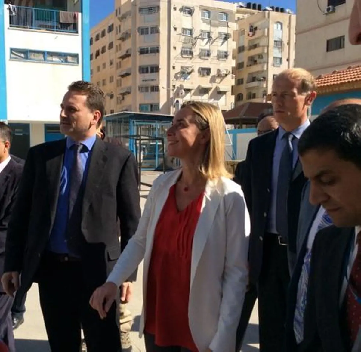 مسئول سیاست خارجی اتحادیه اروپا وارد نوارغزه شد