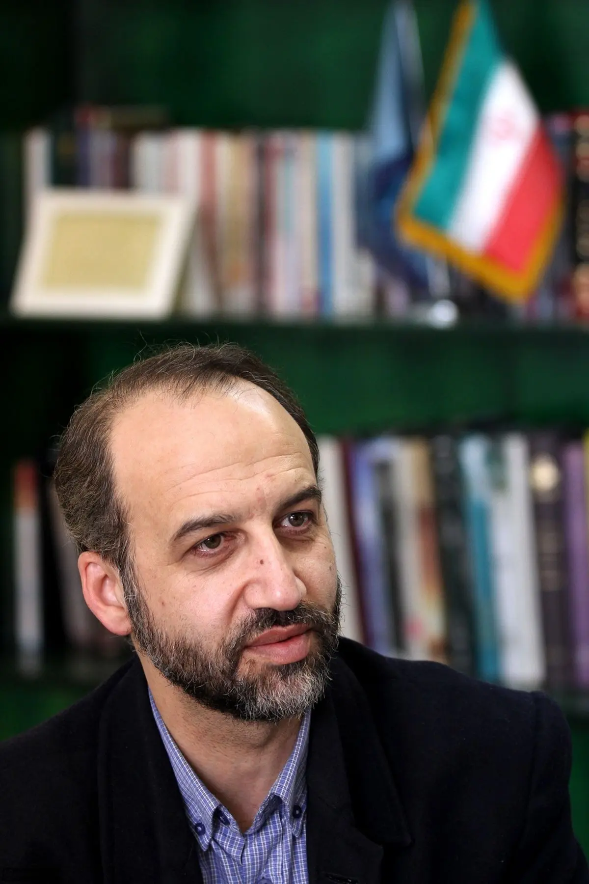 رئیس رسانه ملی با رئیس مجلس دیدار کرد