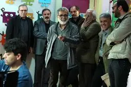 محمدرضا جعفری جلوه به پشت صحنه 