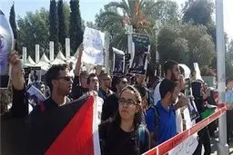 دانشجویان دو دانشگاه تل‌آیو و حیفا تظاهرات کردند