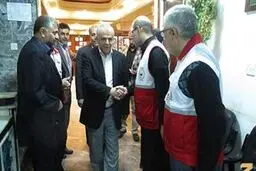 اوحدی از درمانگاه شبانه‌روزی مرکز پزشکی حج وزیارت ایران در کربلا بازدید کرد