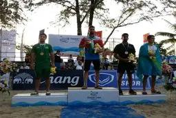 دومین طلای کشتی و سومین طلای ایران در بازی‌‌های ساحلی آسیا ثبت شد