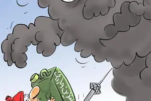 کاریکاتور:: نبرد نابرابر