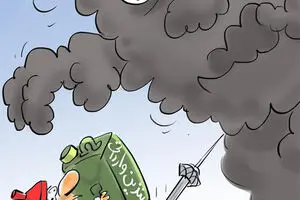 کاریکاتور:: نبرد نابرابر