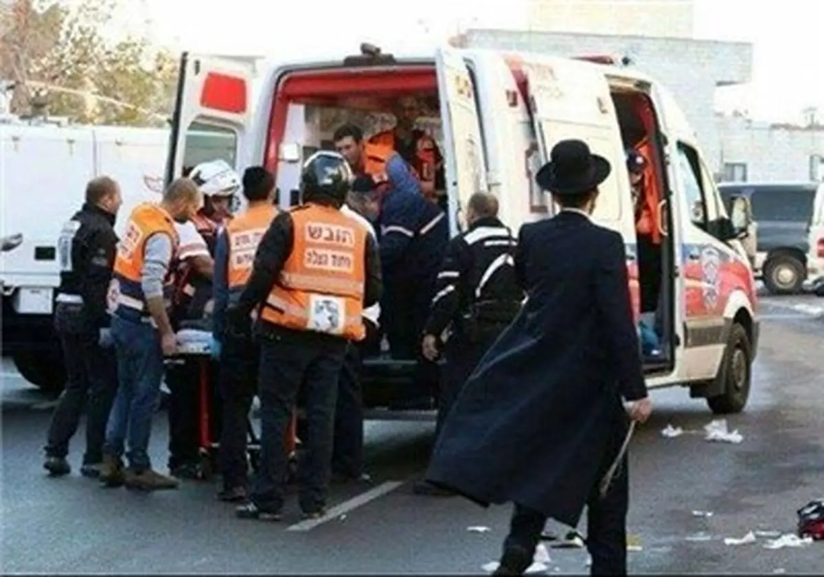 یکی از مسئولان حزب "شاس" صهیونیستی در بین زخمی‌های عملیات قدس است