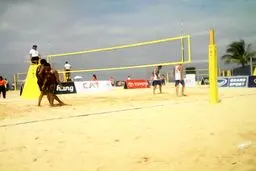 والیبال ساحلی ایران به جمع هشت تیم برتر راه یافت