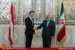 محمدجواد ظریف با همتای اتریشی خود دیدار می‌کند