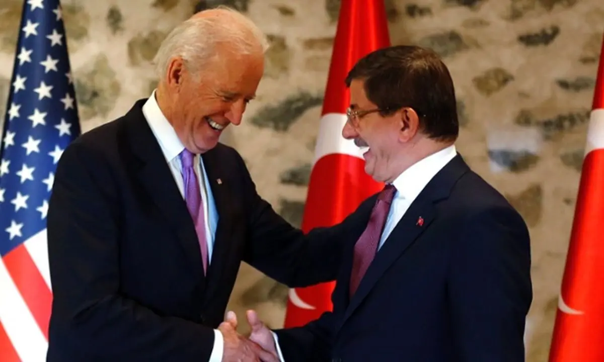 معاون رئیس‌جمهور آمریکا با نخست‌وزیر ترکیه در آنکارا دیدار کرد