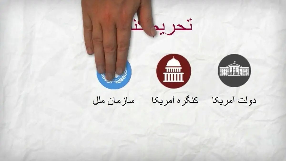 فیلم:: انیمیشن "بازی تحریم‌ها"