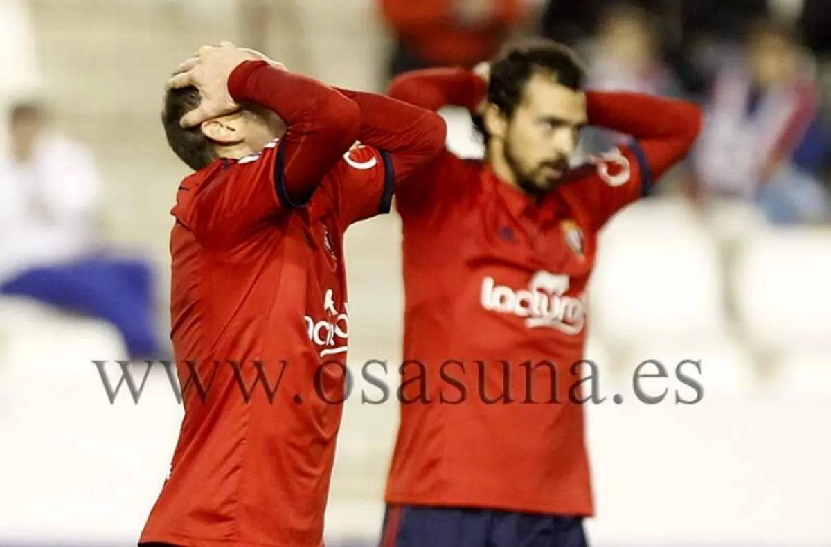 اوساسونا به رده شانزدهم جدول هجده تیمی لیگ دسته دوم اسپانیا سقوط کرد