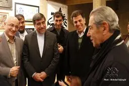 وزیر ارشاد از پشت صحنه فیلم 