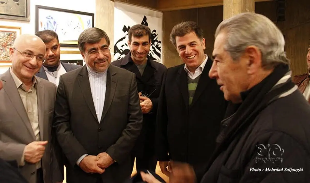 وزیر ارشاد از پشت صحنه فیلم "۳۶۰ درجه" بازدید کرد