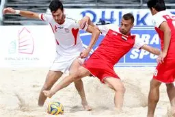 ملی پوشان ساحلی به یک‌چهارم نهایی مسابقات المپیک آسیایی صعود کردند