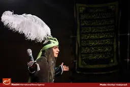 پیرغلامان در شمال شهر تهران تعزیه‌خوانی می‌کنند