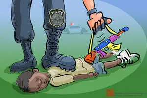 کاریکاتور:: پایان بازی در آمریکا