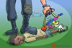 کاریکاتور:: پایان بازی در آمریکا