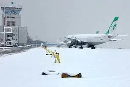 مه غلیظ در مشهد پرواز‌های فرودگاه بین‌المللی این شهر را کنسل کرد