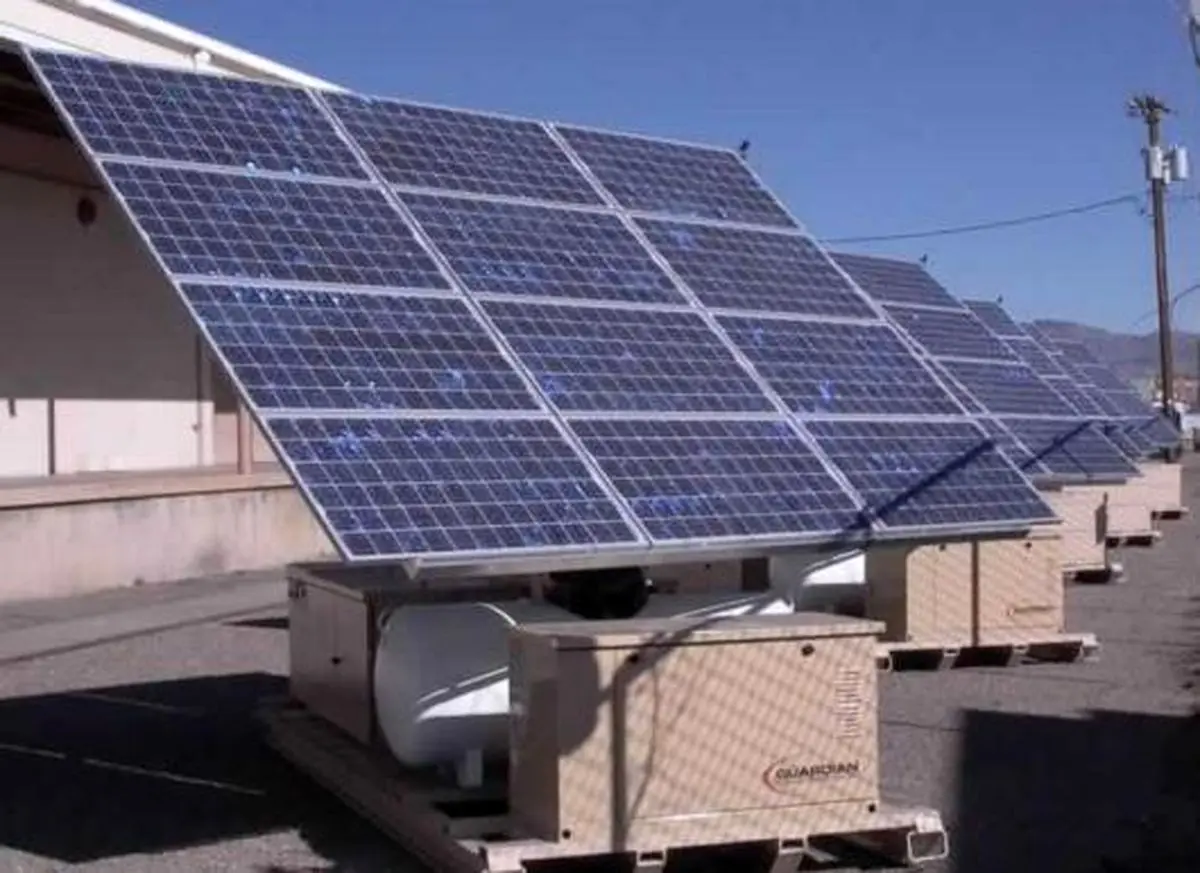 "به سیستم‌های تولید برق خورشیدی خانگی تسهیلات داده می‌شود"