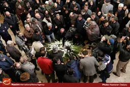 پیکر عظیم جوانروح، فیلمبردار سینما و تلویزیون ایران تشییع شد