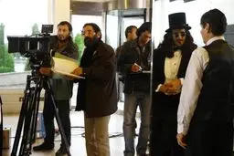 بازی اکبر عبدی ۱۱۰ ساله در 