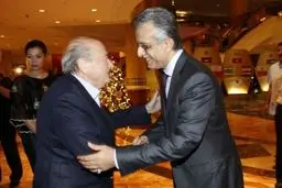 عکس خبری:: رئیس فیفا وارد فیلیپین شد